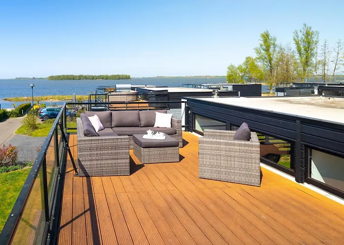 Excellent Cube Mit Dachterrasse Meerblick Und Сasa de vacaciones Hulshorst