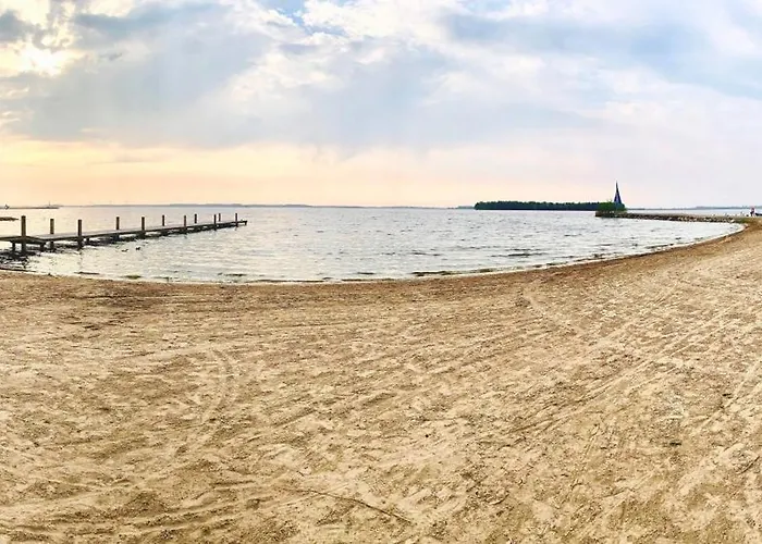 度假居 Excellent Cube Mit Dachterrasse Meerblick Und